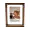 6 Pack: Expressions™ 4" x 6" Brown Linear Wood Float Frame by Studio Décor®